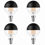 Bulbrite 862062 2.5W LED G16 Light Bulb 2700K Dimmable E12 200 Lumens 120V 4PK