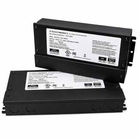 Diode LED DI-ODX-24V192W-MT-J 192W Omnidrive X Multi-Tap Dimmable LED Driver Input 100-277 Output 24VDC