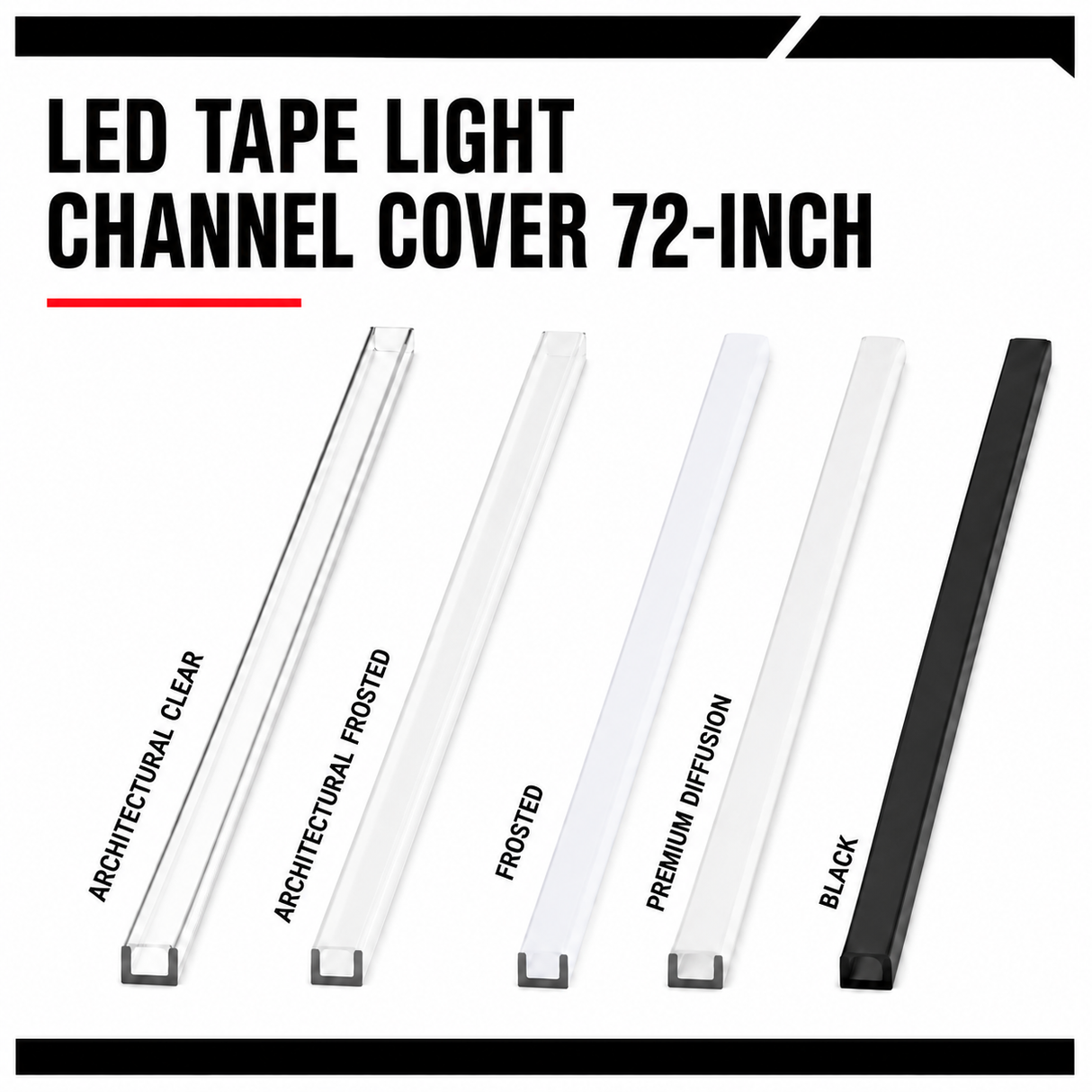 Diode LED DI-CPCHC-PD72-10 72" LED Premium Diffusion Cover [10-Pack]