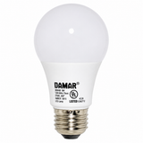 DAMAR 38664F LED5A19/AMBER 5W A19 LED AMBER Non-Dimmable E26 Base 120V