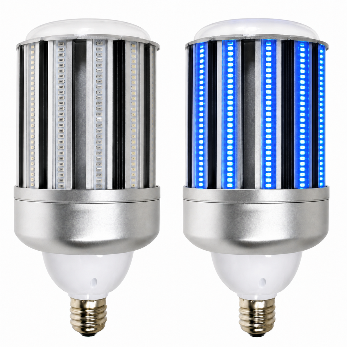 DAMAR 38810B LED120CC/B 120W LED HID Corn Retrofit Bulb Blue E39 Mogul Base 120-277V