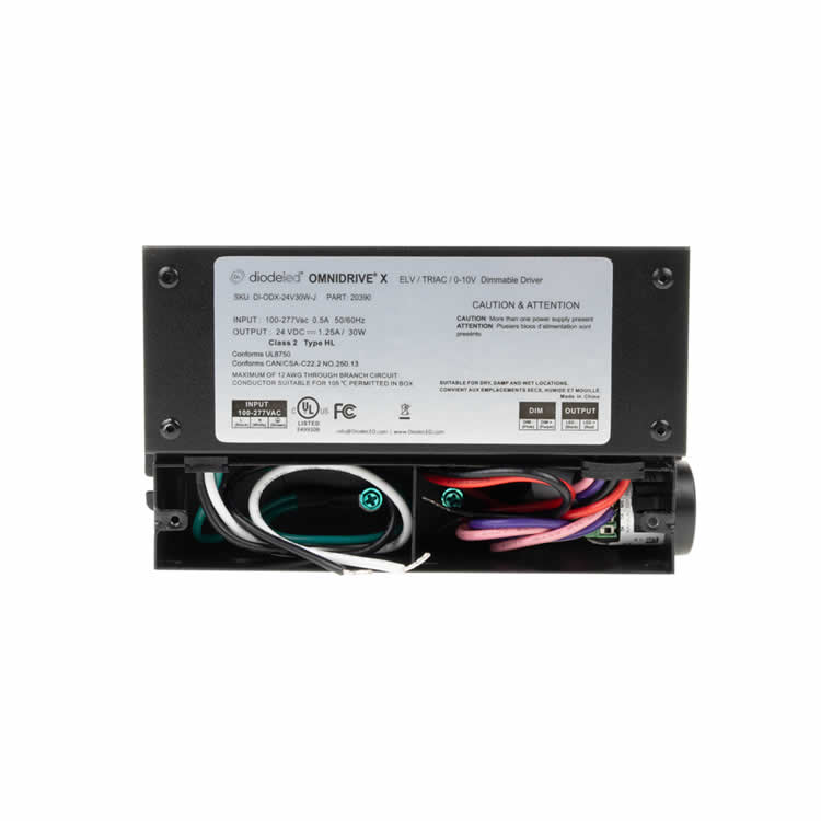 Diode LED DI-AWN-ODX-24V60W-J Athena Wireless Node (AWN) and OMNIDRIVE X 0-10V Control, 24V 60W, WITHOUT Aux power, in Class 2 Rated Junction Box