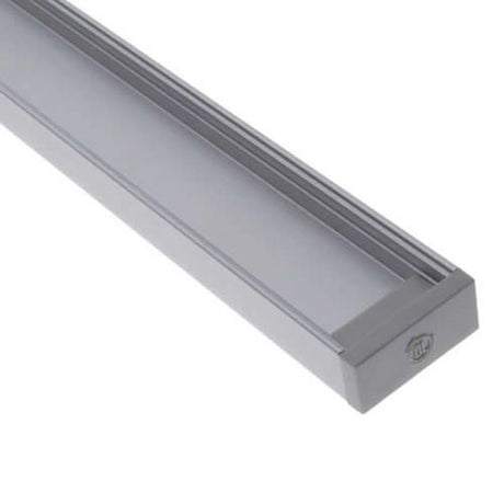 Diode LED DI-CPCHA-SL48 48" Slim Channel Only for LED Tape Light with Brushed Aluminum Finish