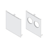 Diode LED DI-CPCHB-SCNC-ACC Sconce Accessories Pack End-Cap Pairs & Mounting Hardware