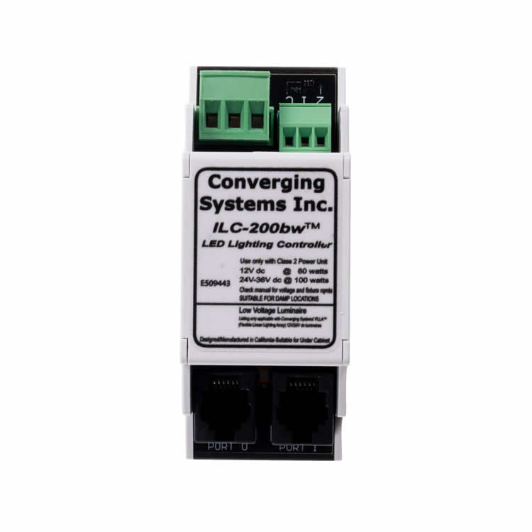 Diode LED DI-CS-ILC200BW Converging Systems ILC-200BW 2-channel (TW) DIMMING CONTROLLER For use with E-NODE 4000