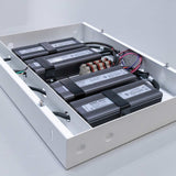Diode LED DI-JBOX-PANEL-R-437D0E Diode LO-PRO Panel Junction Box, Recessed Mount, Position 1: 24V 60W Omnidrive X Driver, Position 2: 24V 60W Omnidrive X Driver, Position 3: 24V 60W Omnidrive X Driver, Position 4: 24V 60W Omnidrive X Driver