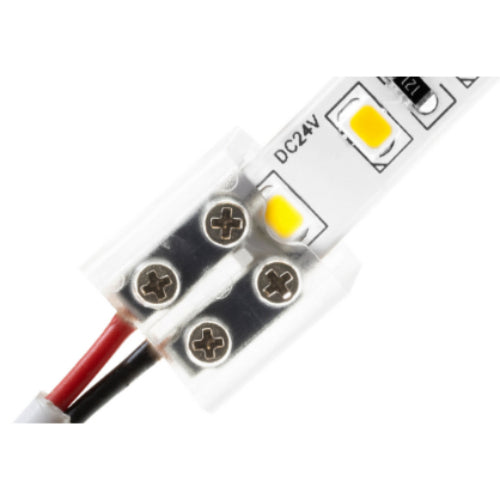 Diode LED DI-TB8-CONN-TTW-25 Clear Tape Light Tape to Wire 8mm Connector (25 Individual Packs)
