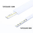 Diode LED DI-TAPE-GRD-CL 39.4" 8mm LED Tape Light Clear Tapeguard Light Cover