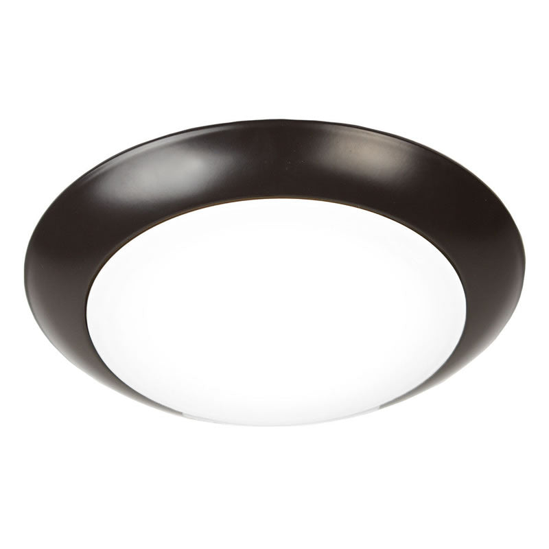 Westgate DLS6-MCT-BR 15W 6" LED Round High-Performance Disc Light Fixture Bronze Finish 30K/40K/50K 120V