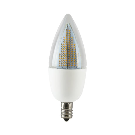 Euri Lighting ECA9.5-2120fc 1 Watt CA9.5 Flame Imitation LED 1800K E12 120V