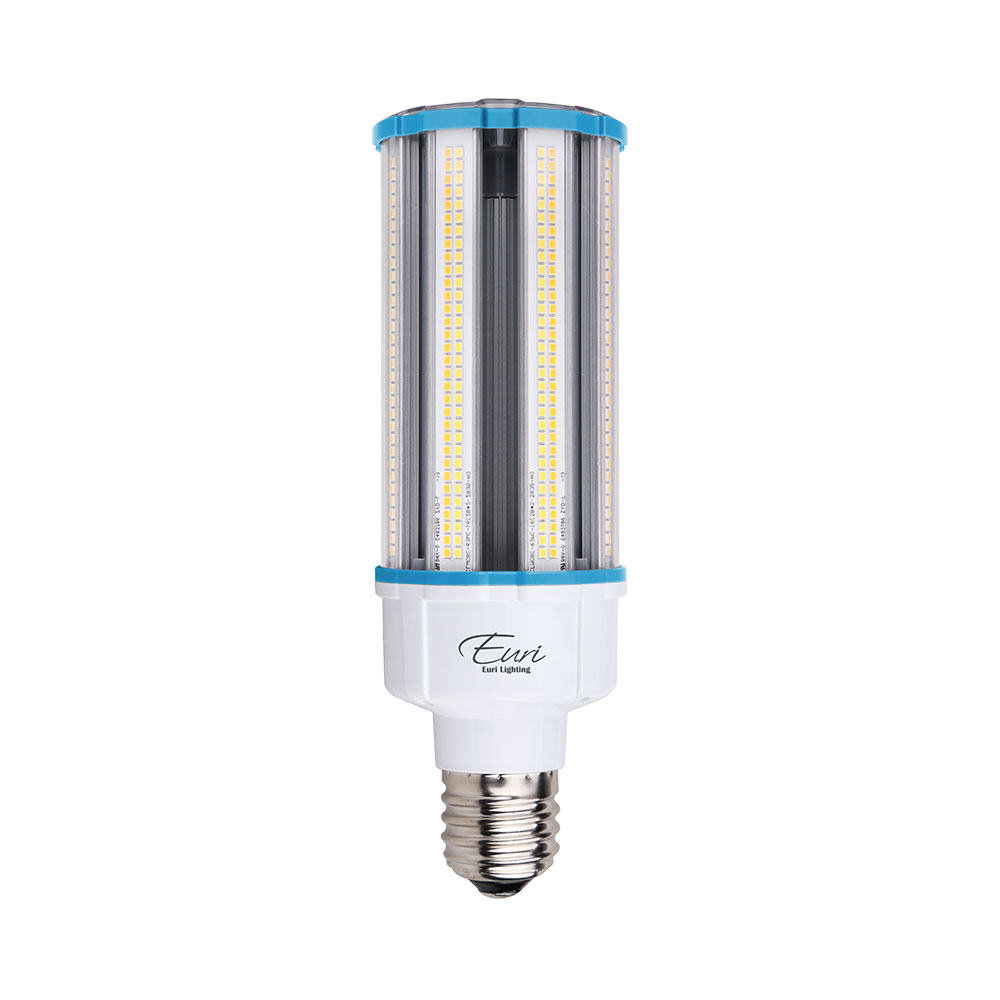 Euri Lighting ECB63W-303sw 63/54/36 Watt LED Corn Cob Bulb 30K/40K/50K Type B Direct Wire E39 100-277V