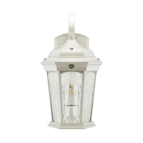 Euri Lighting EFL-140W-MD 12.5 Watt LED Outdoor Decorative White Wall Fixture 3000K 120V