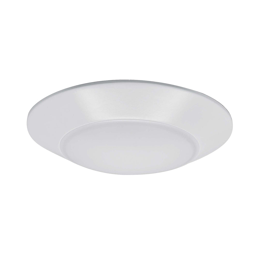 Euri Lighting EIN-CL57WH-1000e 15 Watt LED Decorative Round Ceiling Fixture 27K/30K/35K/40K/50K 120V