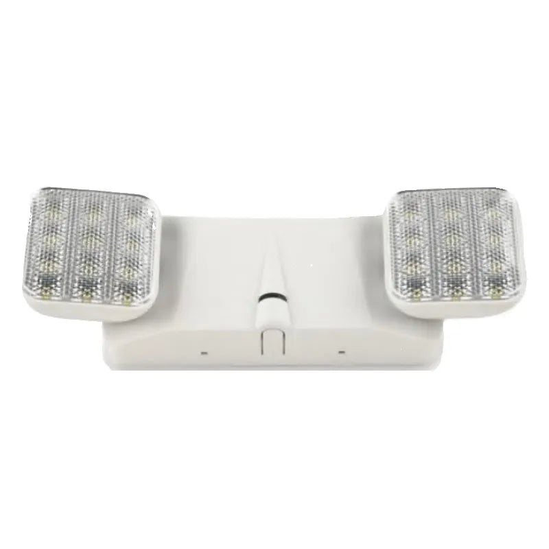 Westgate EL-1D LED 2.4W x 2 Head Designer Emergency Light Fixture Wall Mount White Finish 120-277V