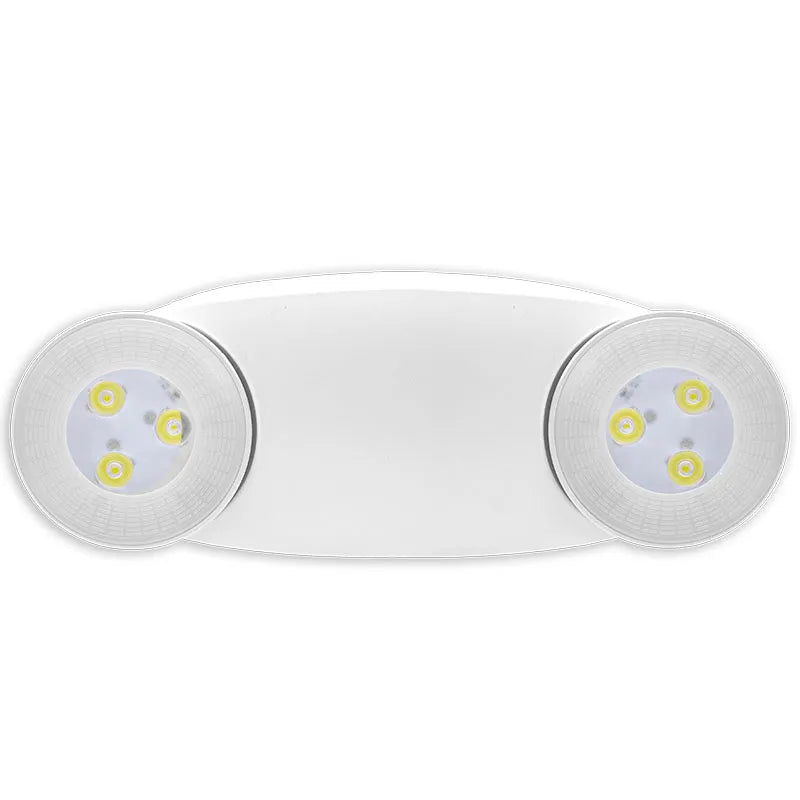 Westgate EL-EHO LED 10W x 2 Head Extra High-Output Emergency Light Fixture Wall Mount White Finish 120-277V