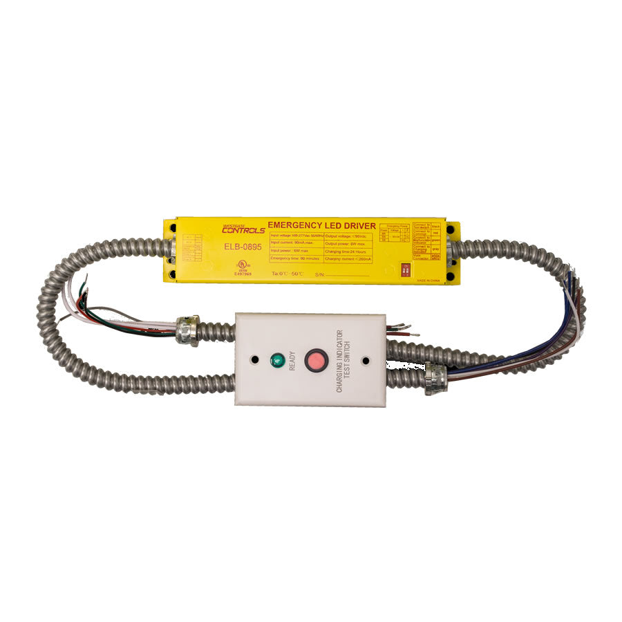 Westgate ELB-0895 8W Max LED Emergency Driver Output Voltage 95VDC Input Voltage 100-277V