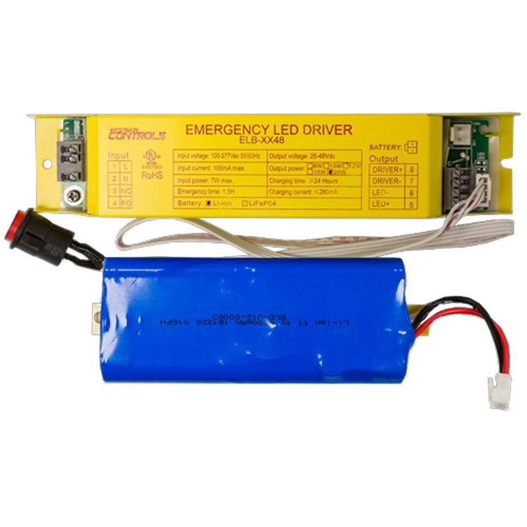 Westgate ELB-20150 20W Max Integrated LED Emergency Driver Output Voltage 50-150VDC Input Voltage 100-277V