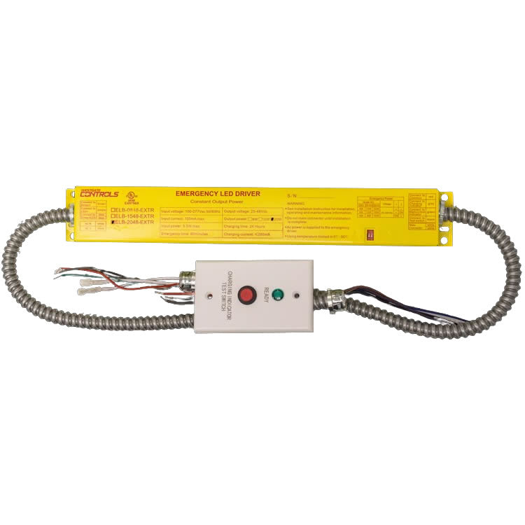 Westgate ELB-2048-EXTR 20W Max Integrated LED Emergency Driver Output Voltage 25-48VDC Input Voltage 100-277V