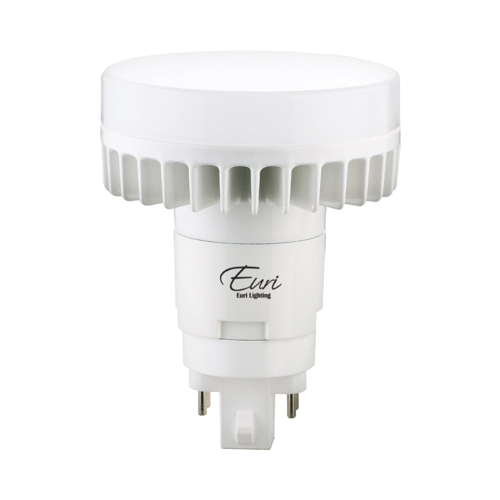 Euri Lighting EPL-2100Hv 12 Watt LED PL Retrofit Lamp 3000K Type A+B Hybrid G24Q 120-277V