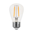 Euri Lighting ES14-2W1120 2 Watt S14 Filament LED 2700K 120V