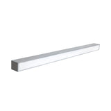 Euri Lighting EUD4-50W103sw-S 50W 4ft Silver LED Suspended Up & Down Light Gen2 30K/40/50K 120-277V