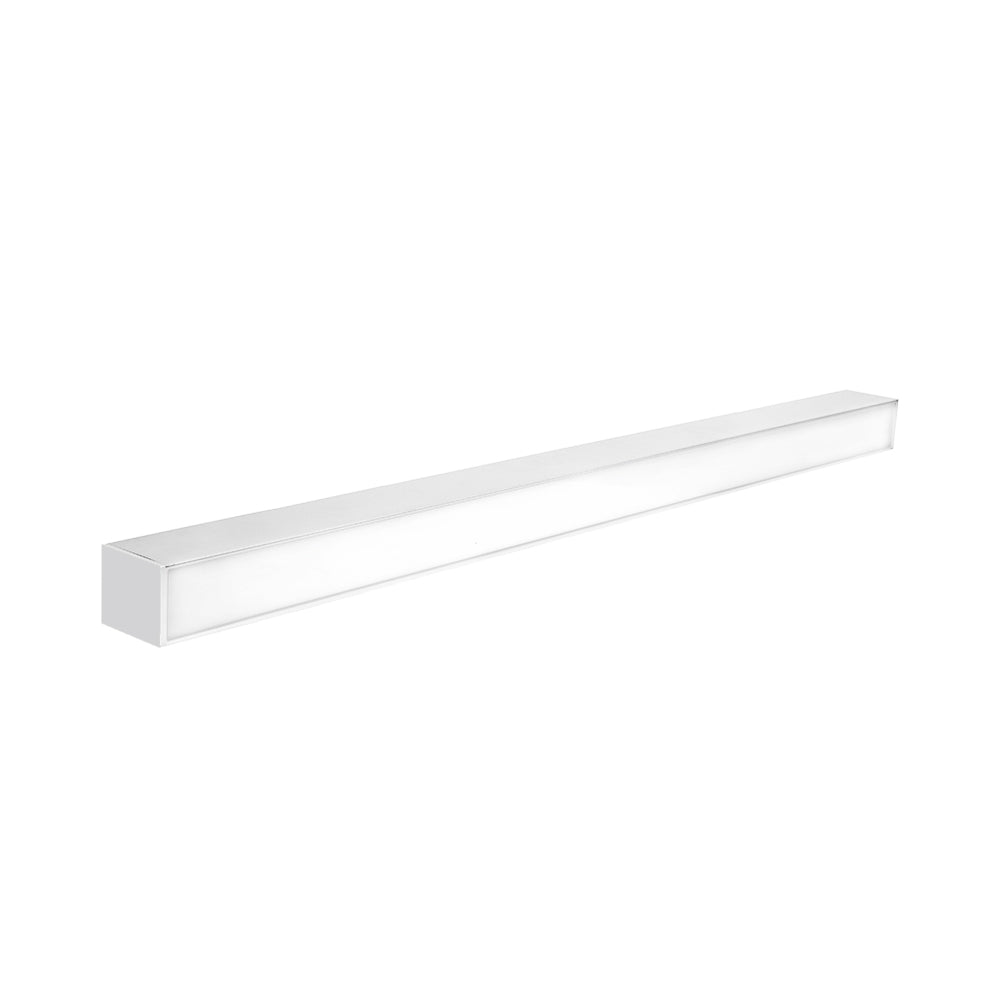 Euri Lighting EUD4-50W103sw-W 50W 4ft White LED Suspended Up & Down Light Gen2 30K/40/50K 120-277V