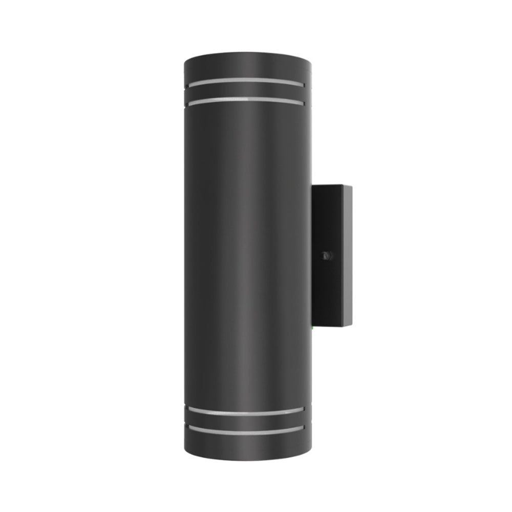 Euri Lighting EUDC-31W103SP 31 Watt LED Outdoor Up/Down Wall Cylinder Black Fixture 30K/40K/50K 120V