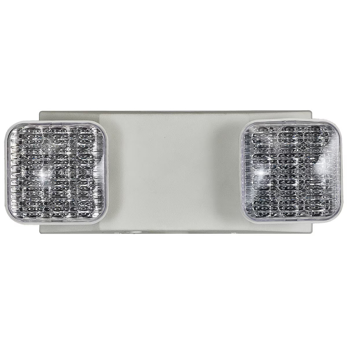 LEDone EX013 LOC-EMGY-DSQBE-V2 2W 2-Head LED Emergency Light 120/277V