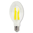 TCP FED37N40040E39CL 60W LED ED37 High Lumen Filament Bulb 4000K E39 120-277V