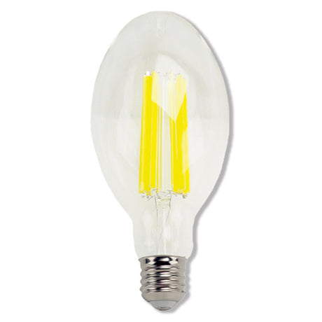 TCP FED37N40050E39CL 60W LED ED37 High Lumen Filament Bulb 5000K E39 120-277V