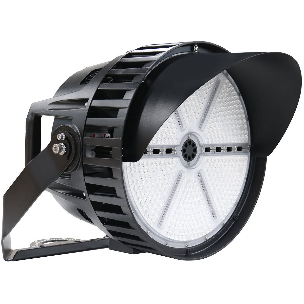 LEDone FL0143 LOC-SP-MW(450/600/750)50K-LV 450/600/750W LED Stadium Light Fixture 5000K Black Finish 120-277V