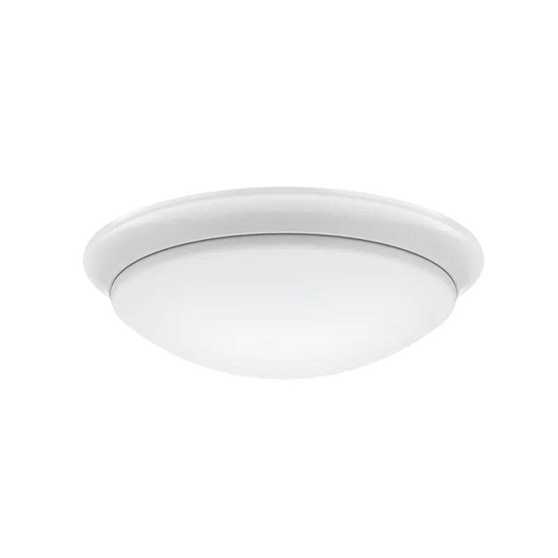 Westgate FMD-13-MCT5-WH 24W 13" LED Dome Flush Mount Fixture White Finish 27K/30K/35K/40K/50K 120V