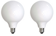Bulbrite 862067 5W LED G25 Light Bulb 2700K Dimmable E26 400 Lumens 120V 4PK