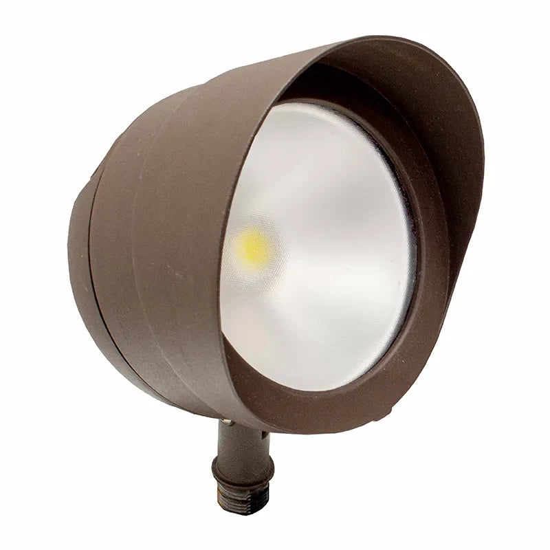 Westgate GL-12W-30K-BR 12-Watt LED Garden Flood Light 3000K Bronze Finish 120-277V