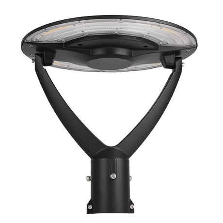 Westgate GPE-60-100W-MCTP-BK 60W/80W/100W LED Adjustable Garden Post-Top Lights Black Fixture Fits 3" OD Pipes/Poles 30K/40K/50K 120-277V