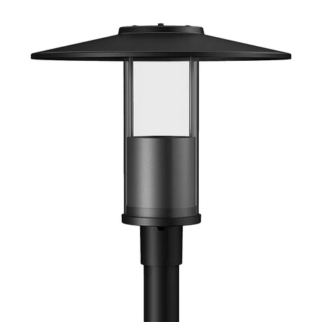 Westgate GPH-12-40W-MCTP-BK 12W/20W/30W/40W LED Top-Hat Post-Top Light Fixture Black Finish Fits 2-3/8" Poles 30K/40K/50K 120-277V