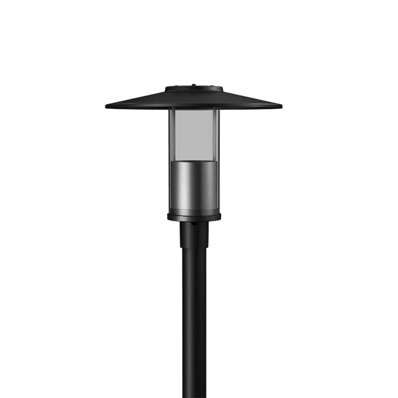 Westgate GPH-12-40W-MCTP-BK 12W/20W/30W/40W LED Top-Hat Post-Top Light Fixture Black Finish Fits 2-3/8" Poles 30K/40K/50K 120-277V