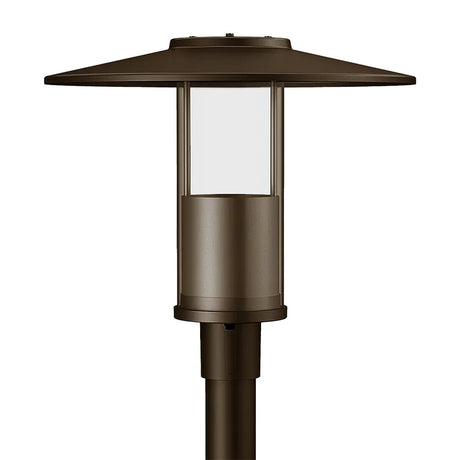 Westgate GPH-12-40W-MCTP-BR 12W/20W/30W/40W LED Top-Hat Post-Top Light Fixture Bronze Finish Fits 2-3/8" Poles 30K/40K/50K 120-277V