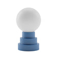 Kibun K70204 GLOBE Rechargeable Cordless LED Table Lamp, 3-Levels Brightness Touch Sensor Control, Avalon
