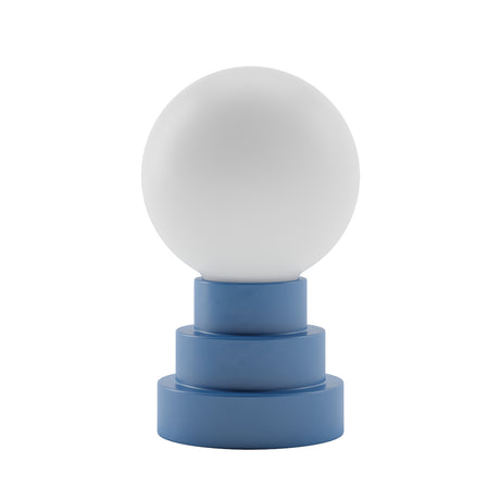 Kibun K70204 GLOBE Rechargeable Cordless LED Table Lamp, 3-Levels Brightness Touch Sensor Control, Avalon