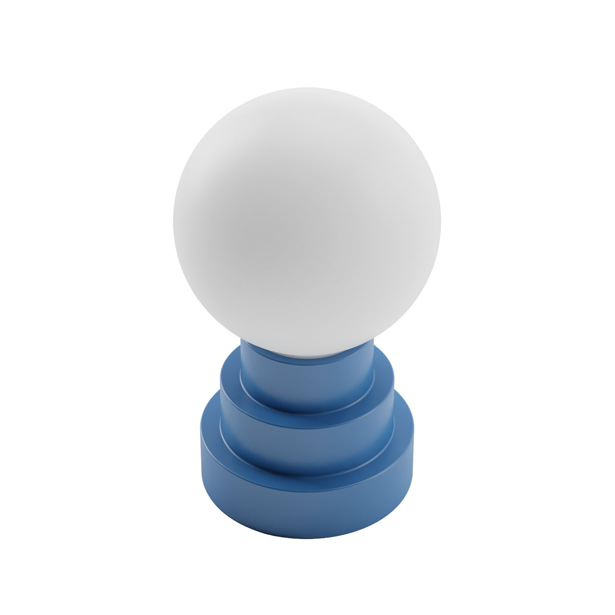 Kibun K70204 GLOBE Rechargeable Cordless LED Table Lamp, 3-Levels Brightness Touch Sensor Control, Avalon