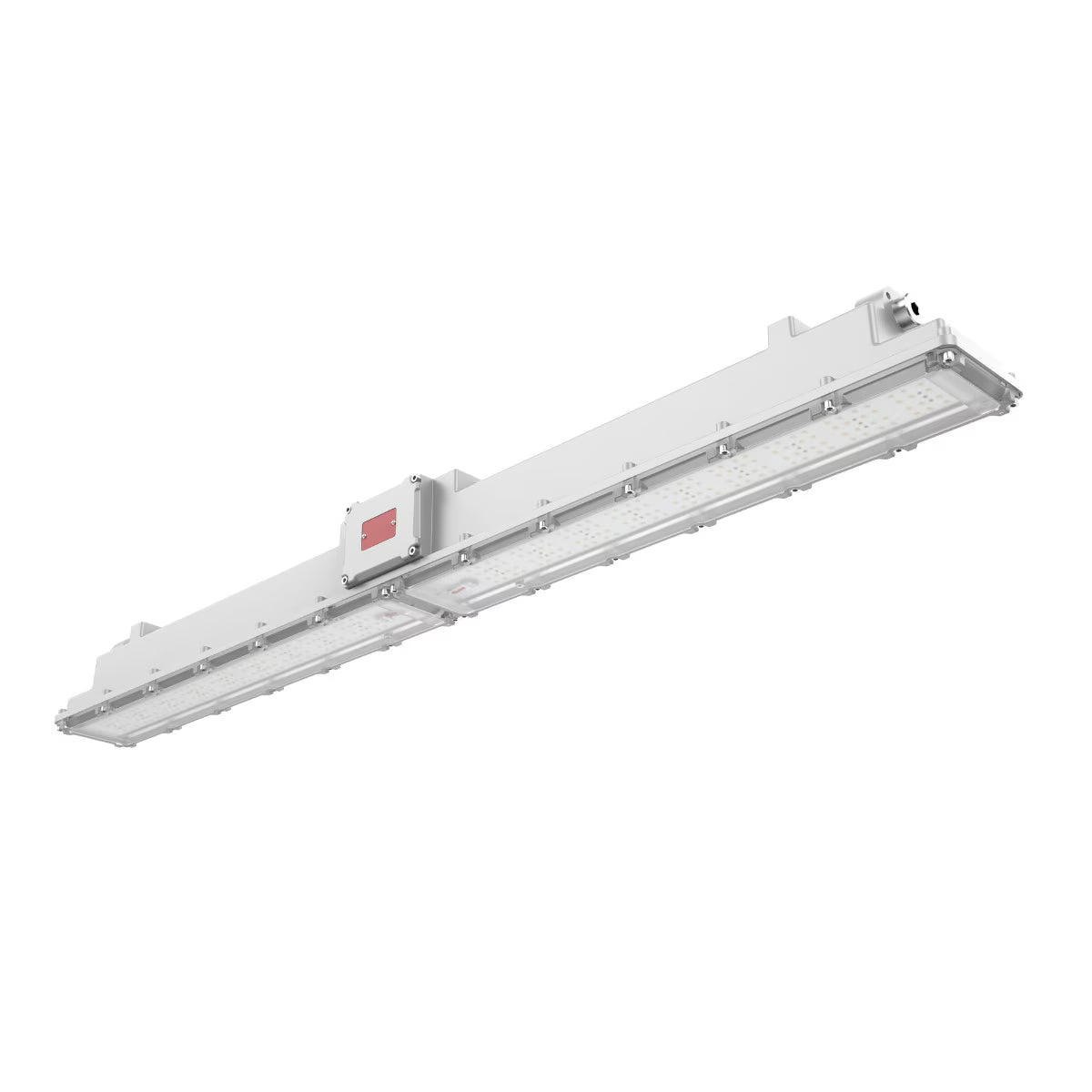 LEDone HB0277 HA06-100-U-50-000-DP-P-DM 100W 4ft LED Explosion-Proof Highbay Light 5000K Pendant and Trunnion Mount Included 100-277V