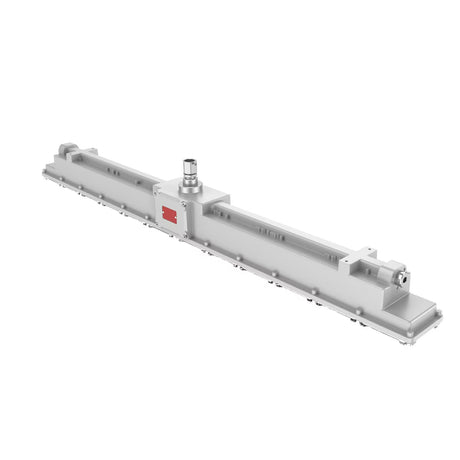 LEDone HB0277 HA06-100-U-50-000-DP-P-DM 100W 4ft LED Explosion-Proof Highbay Light 5000K Pendant and Trunnion Mount Included 100-277V