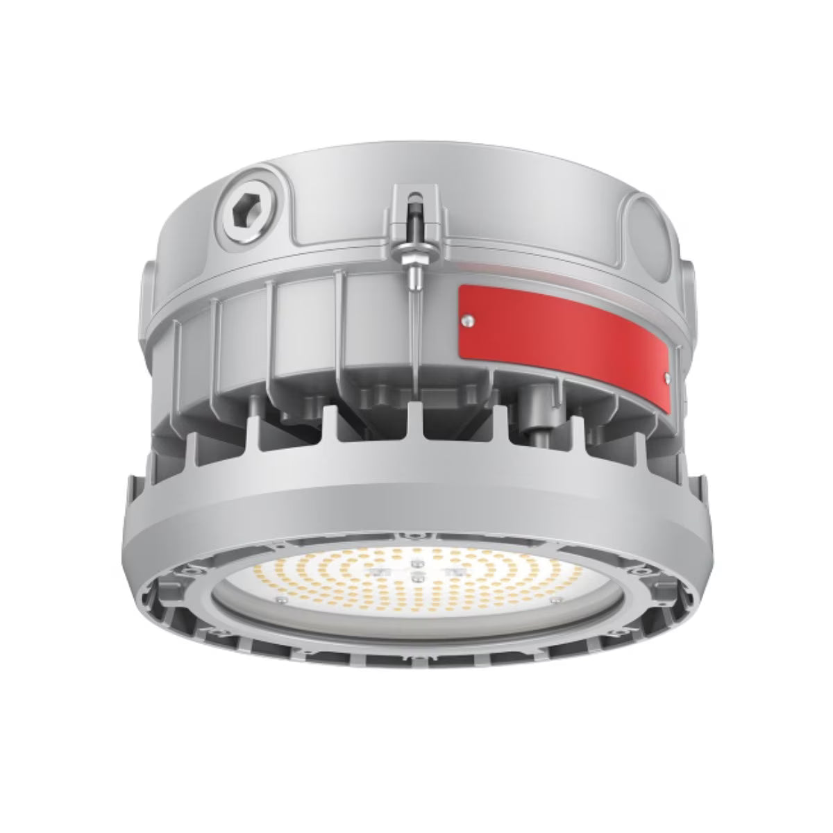 LEDone HB0270 HA10-075-U-50-000-CG-M-AP 30/53/75W LED Explosion-Proof Lowbay Light 5000K Pendant and Trunnion Mount Included 120-277V
