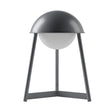 Kibun K70102 HELMET Rechargeable Cordless LED Table Lamp, 3-Levels Brightness Touch Sensor Control, Iron