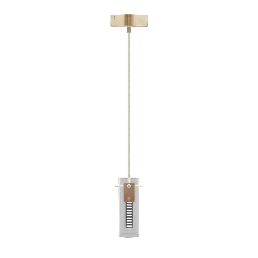 Westgate LCFH-1L-MCT5 12W LED 1-Light Hologram Pendant Light Brushed Nickel Finish 27K/30K/35K/40K/50K 120V