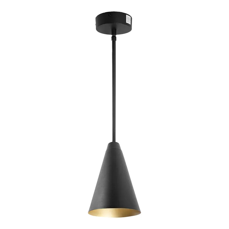 Westgate LCFS-MCT-BK 6W/9W/12W LED Cone Pendant Light Black Finish 30K/40K/50K 120V