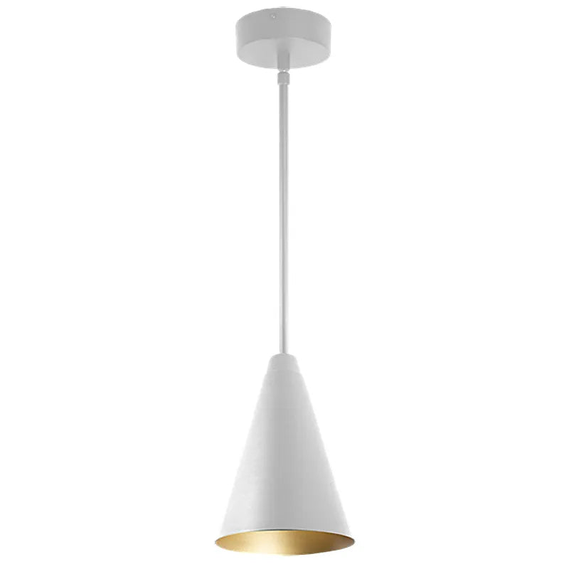 Westgate LCFS-MCT-WH 6W/9W/12W LED Cone Pendant Light White Finish 30K/40K/50K 120V