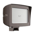 Westgate LF4MAX-LG-75-150W-MCTPB-P 75W/100W/150W LED Round-Back Flood Light 30K/40K/50K with Photocell 120-277V