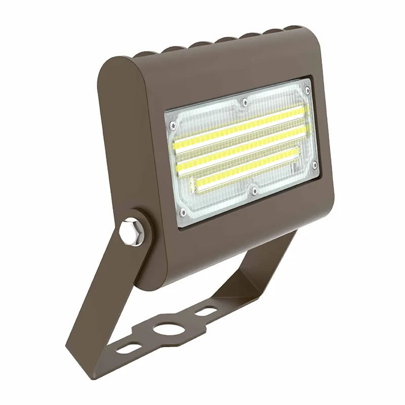 Westgate LFX-SM-10-30W-30K-TR 10/15/20/30-Watt LED Small Flood Light 3000K Dimmable U-Bracket Mount 120-277V